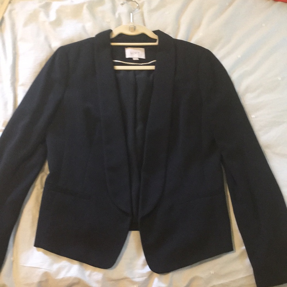 Loft Black Blazer
